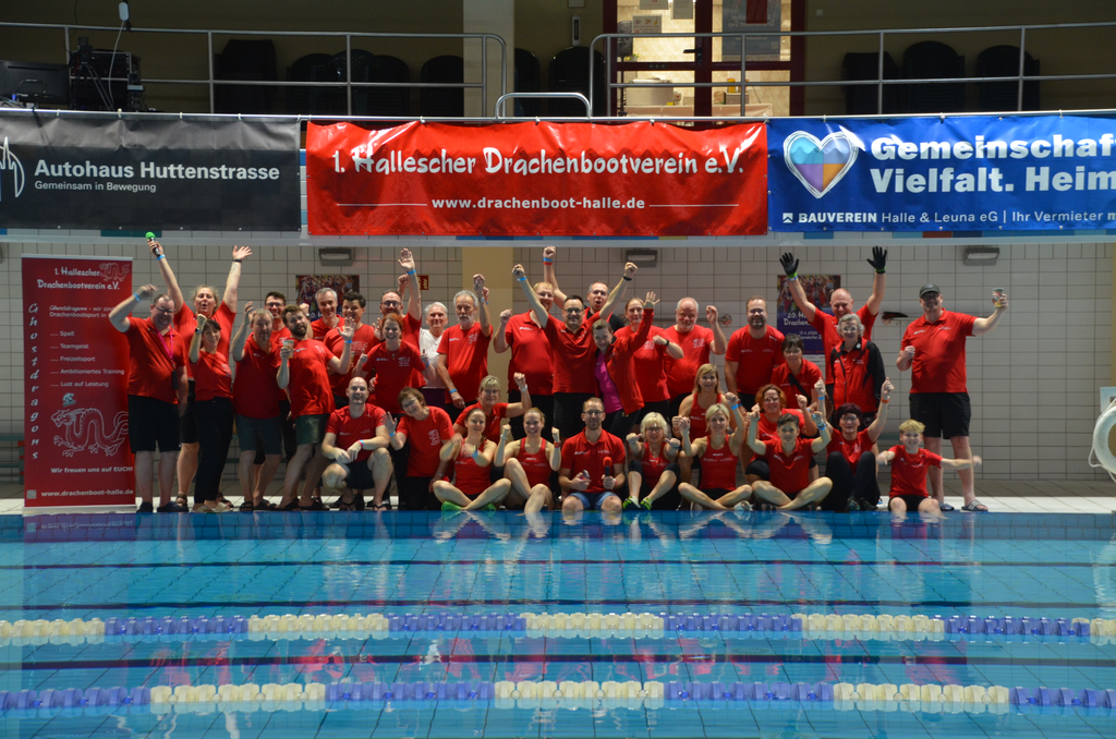 das war der 18. Hallescher Drachenboot Indoorcup